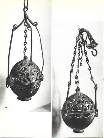 LAMINA 38736: Incensarios del Museo Episcopal de Vic
