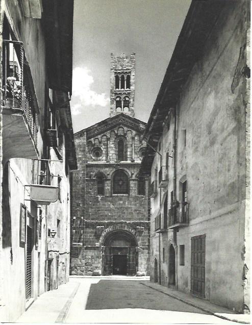 LAMINA 38696: Fachada Sant Pau del Camp, La Seu d'Urgell