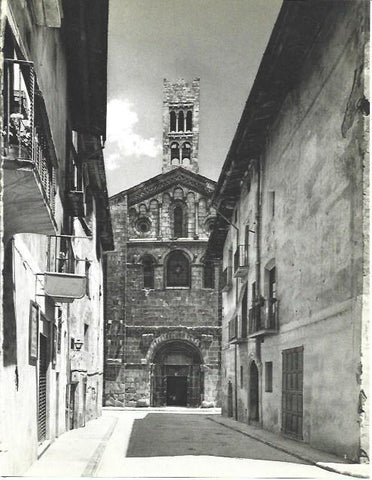 LAMINA 38696: Fachada Sant Pau del Camp, La Seu d'Urgell