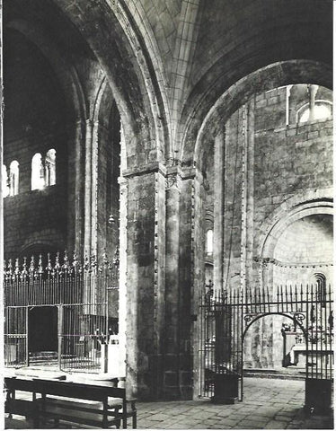 LAMINA 38699: Interior de Sant Pau del Camp, La Seu d'Urgell