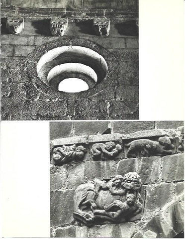 LAMINA 38700: Detalles de Sant Pau del Camp, La Seu d'Urgell
