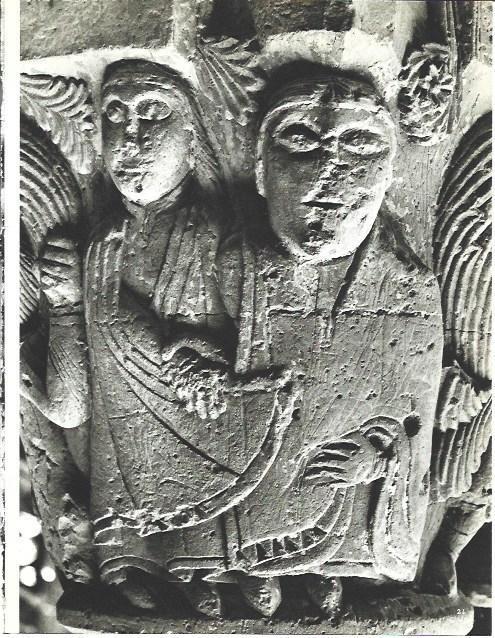 LAMINA 38704: Detalle de capitel de Sant Benet de Bages