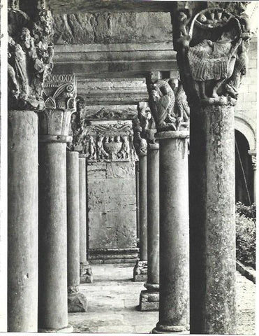 LAMINA 38707: Galeria del claustro de la catedral de Girona