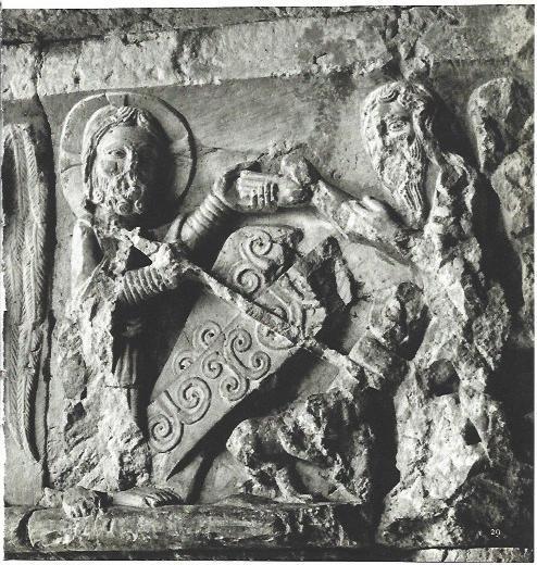LAMINA 38708: Friso de la Catedral de Girona