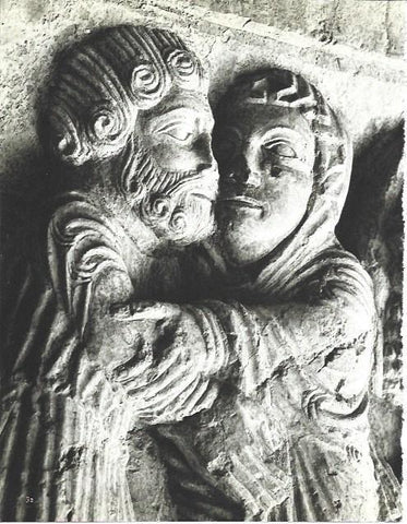 LAMINA 38709: Jacob y Raquel en la catedral de Girona
