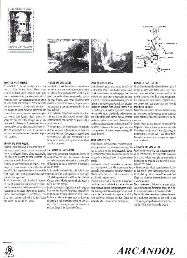 LAMINA 38773: Fuente y Ermita de Sant Medir 