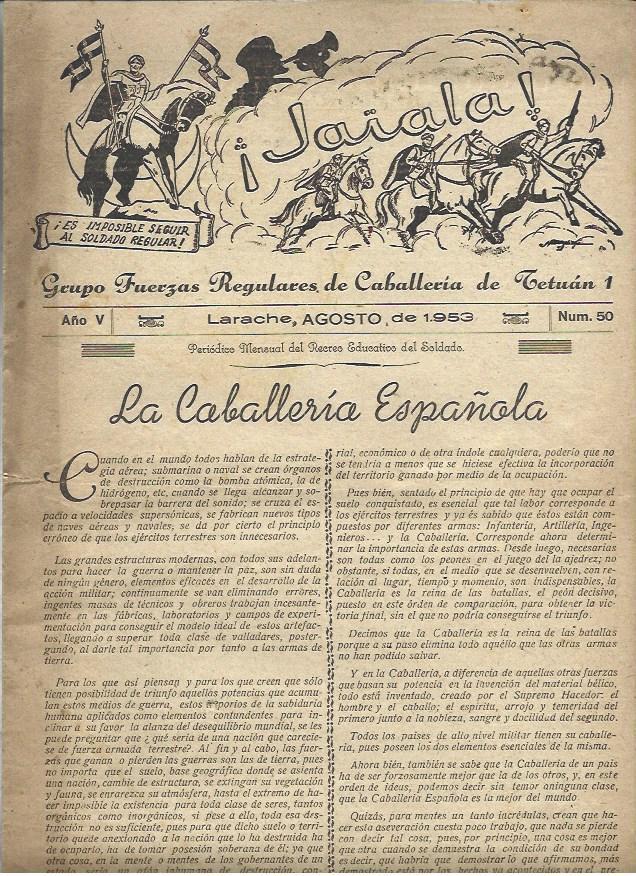 LAMINA 38784: La Caballeria Española
