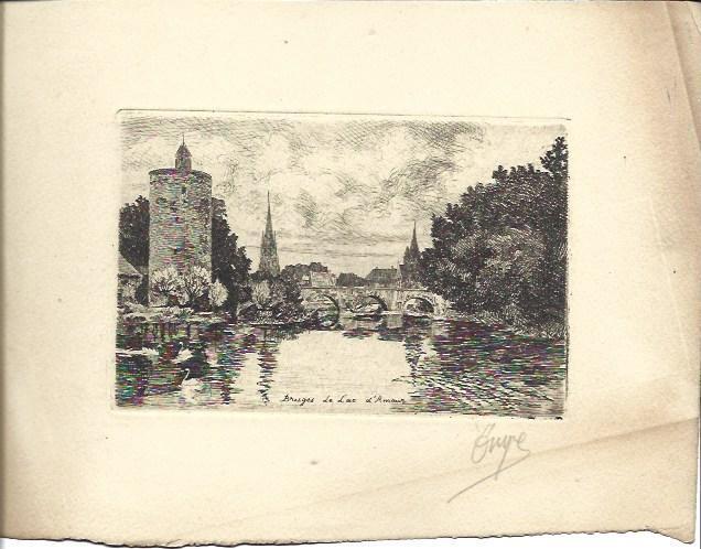 LAMINA 38765: Le Lac d'Amaur en Brujas