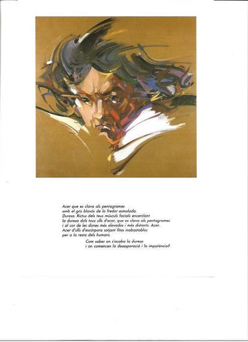 LAMINA 38754: Ludwig Van Beethoven