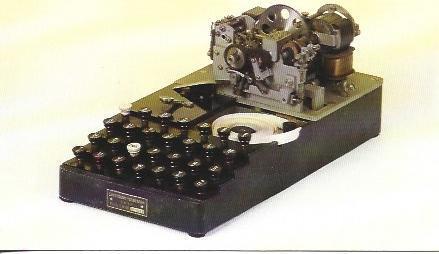 POSTAL A6366: Teleimpresor Siemens de 1920