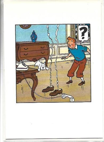 POSTAL A6357: Tintin sorprendido