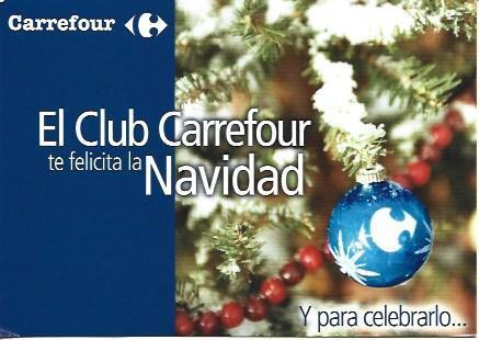 POSTAL DE NAVIDAD A6296: Carrefour