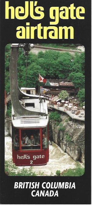 POSTAL A6334: Hell's gate Airtram en Canada