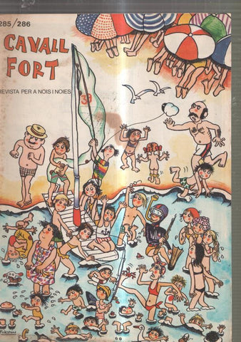 Revista: Cavall Fort numero 285-286, 1974: Allo que passa- Les aventures de Lucky