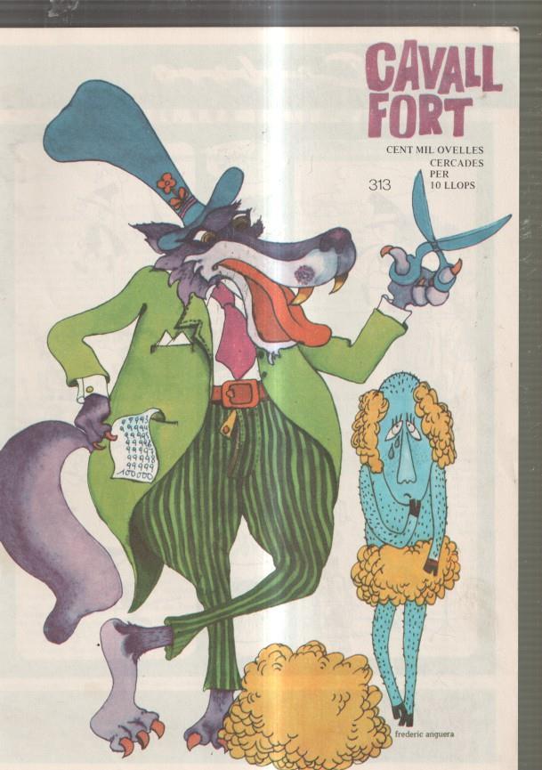 Revista: Cavall Fort numero 313, 1974: Allo que passa- Histories de barrufets- El