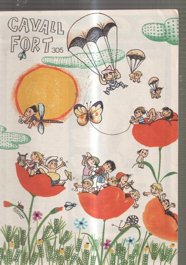 Revista: Cavall Fort numero 305, 1974: Allo que passa- La rosa i l anell- Els vikings