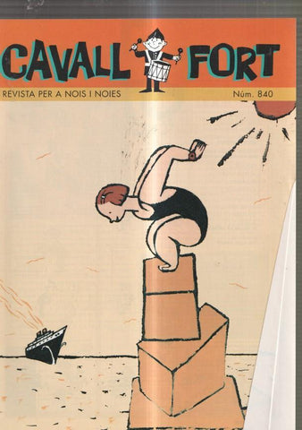 Revista: Cavall Fort numero 840, 1997: Allo que passa- Amb bicicleta per les valls