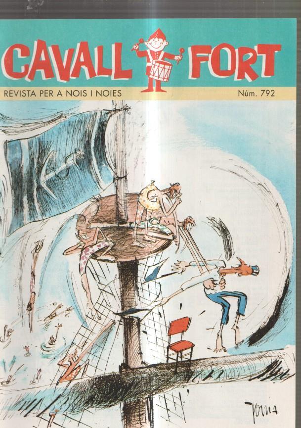Revista: Cavall Fort numero 792, 1995: Allo que passa- El pais dels trolls- Parlant 