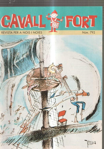 Revista: Cavall Fort numero 792, 1995: Allo que passa- El pais dels trolls- Parlant 