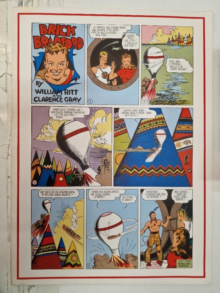 Collana/colección: Gertrie Daily num 42, Brick Bradford. Tiras dominicales (albo n. 37) del 7/10/1945 al 20/1/1946