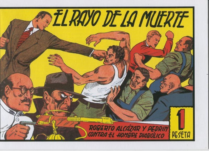 Facsimil Roberto Alcazar y Pedrin numero 0095: El rayo de la muerte