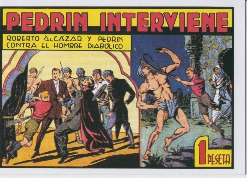 Facsimil Roberto Alcazar y Pedrin numero 0115: Pedrin interviene