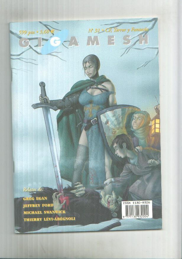 Revista Gigamesh numero 31: Greg Egan: Hacia la oscuridad