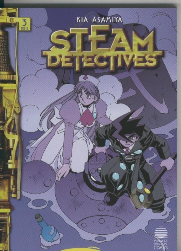 Steam Detectives numero 3