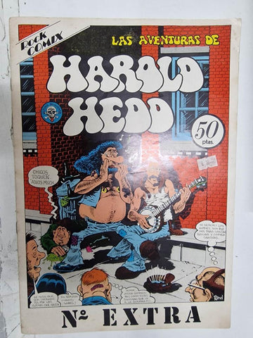 Rock Comix. Las Aventuras de Harold Hedd. Nº extra