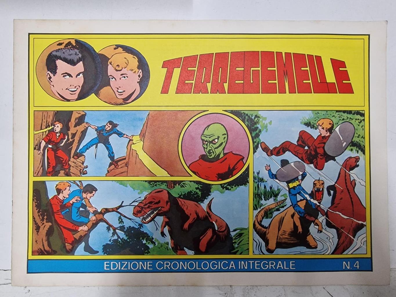 Terregemelle edizione cronologica integrale numero 04 - Twin Earths. Tavole domenicali: 31-1-1954 al 15-5-1954