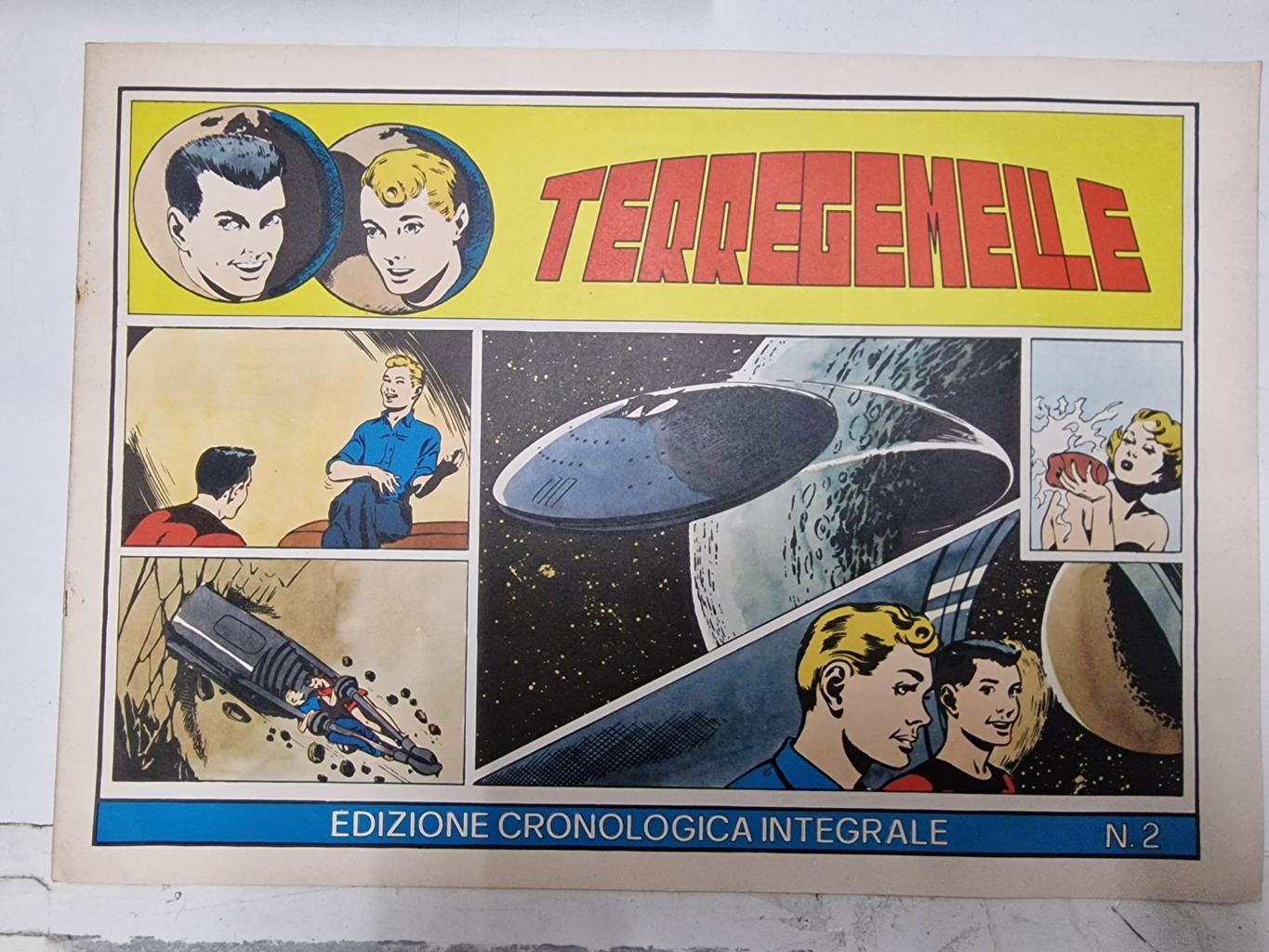 Terregemelle edizione cronologica integrale numero 02 - Twin Earths. Tavole domenicali: 21-6-1953 al 4-10-1953