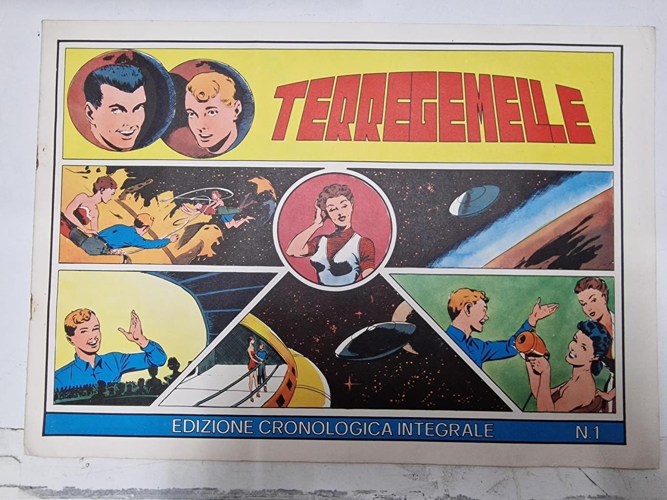 Terregemelle edizione cronologica integrale numero 01 - Twin Earths. Tavole domenicali: 1-3-1953 al 14-6-1953