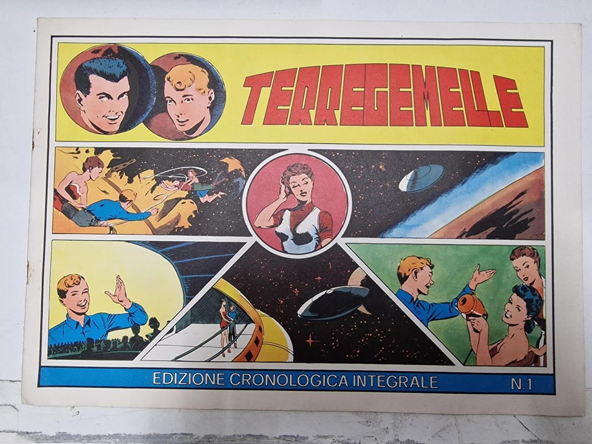 Terregemelle edizione cronologica integrale numero 01 - Twin Earths. Tavole domenicali: 1-3-1953 al 14-6-1953