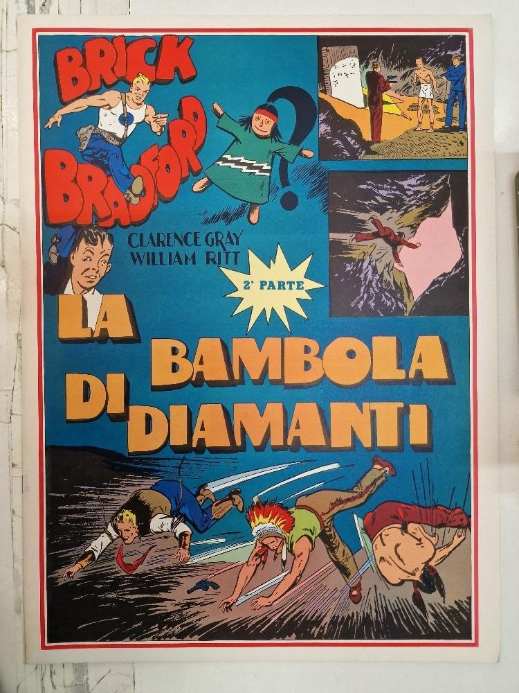 Collana/colección: Gertrie Daily num 20, Brick Bradford - La bambola di diamanti, 2a parti. Tiras diarias desde el 19/8 al 28/12/1940