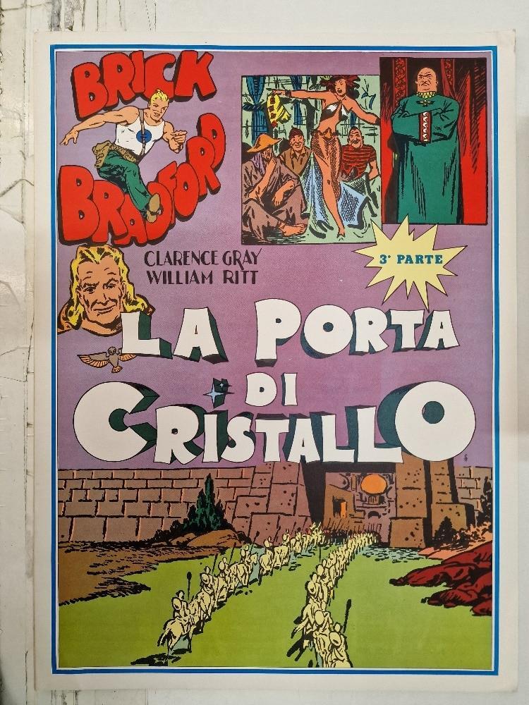 Collana/colección: Gertrie Daily num 23, Brick Bradford - La porta di Cristallo, 3a parte. Tiras diarias desde el 20/3 al 5/8/1944