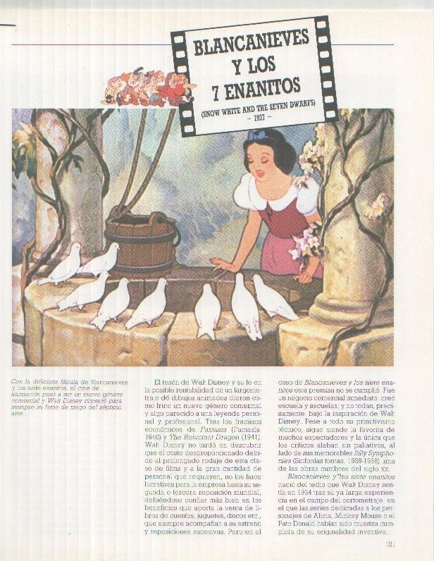 Peliculas miticas y musicales: Blancanieves y los 7 enanitos