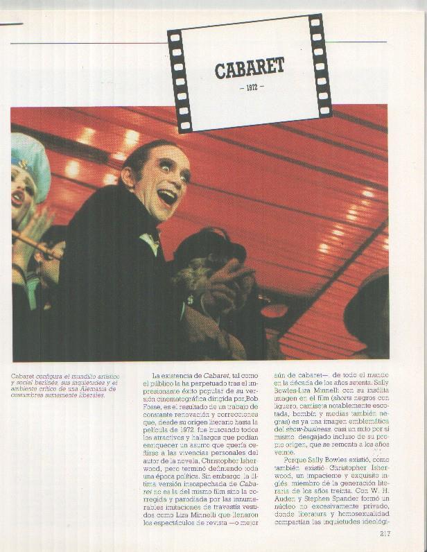 Peliculas miticas y musicales: Cabaret