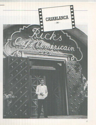 Peliculas miticas y musicales: Casablanca