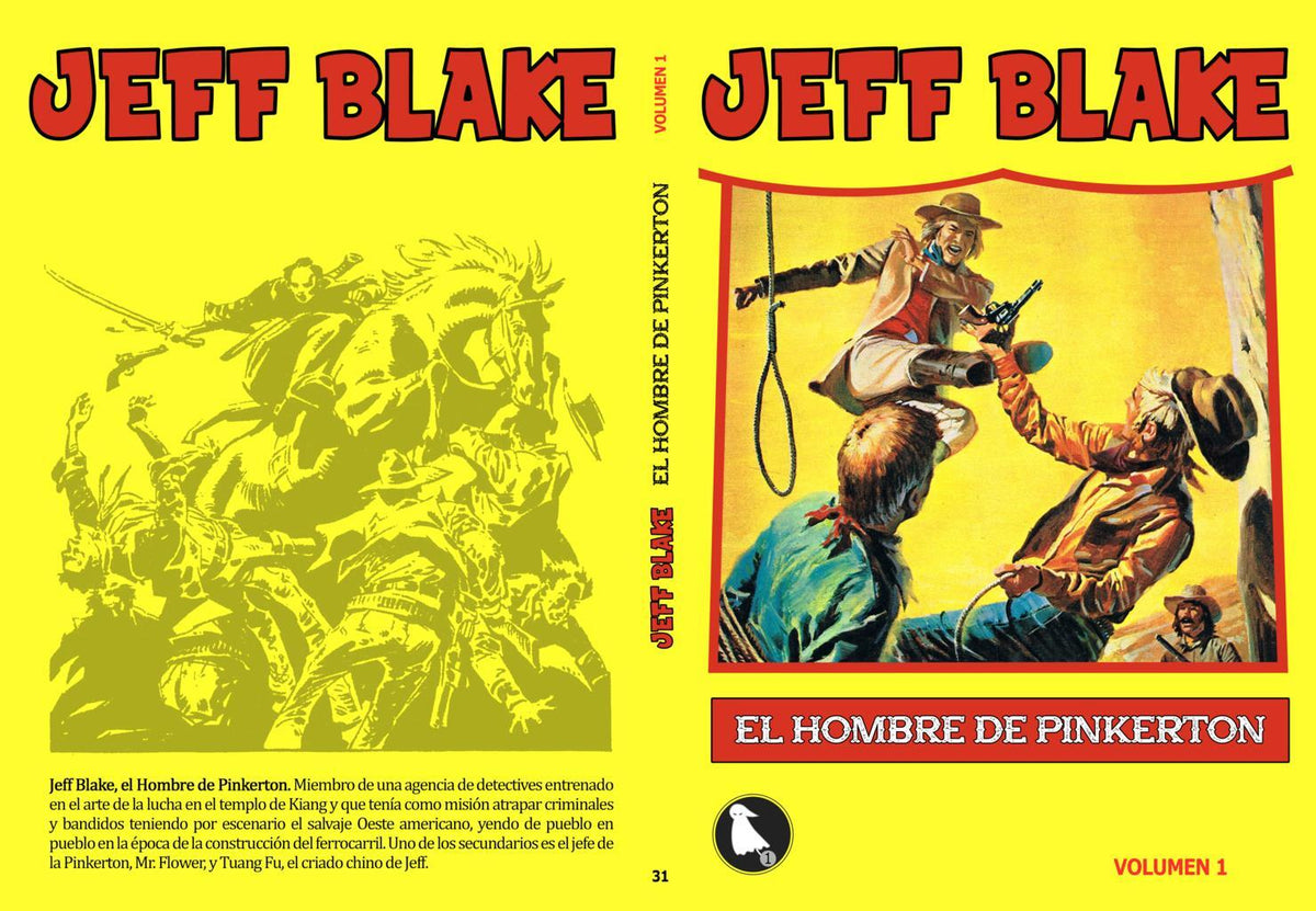 Jeff Blake el hombre de Pinkerton volumen 1: Luis Bermejo