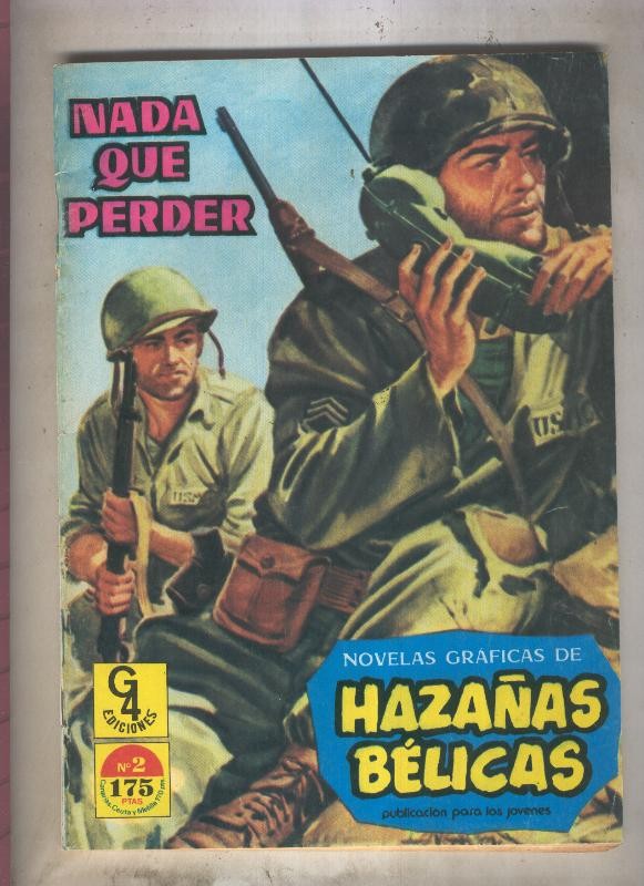 Grupo G4: Hazañas Belicas vertical de 150 pts numero 02: Nada que perder