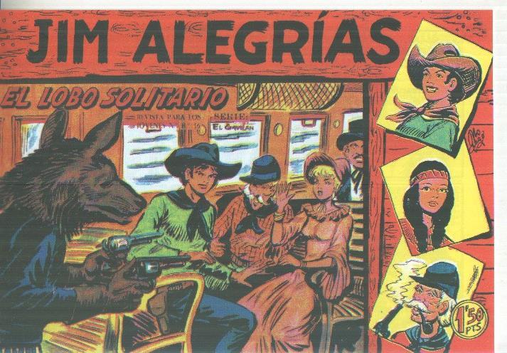 Facsimil: Jim Alegrias numero 30: El lobo solitario