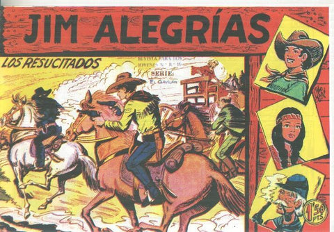 Facsimil: Jim Alegrias numero 17: Los resucitados