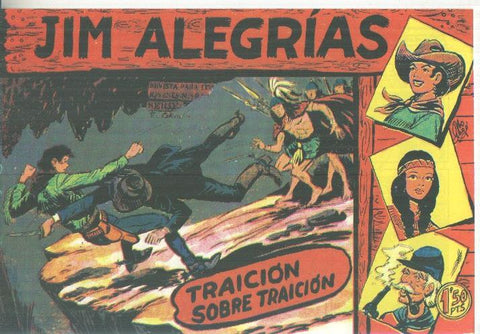 Facsimil: Jim Alegrias numero 21: Traicion sobre traicion