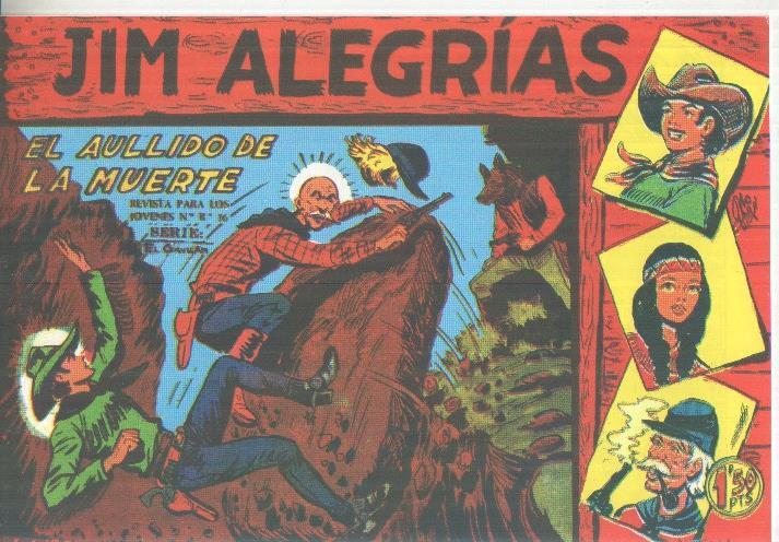 Facsimil: Jim Alegrias numero 33: El aullido de la muerte