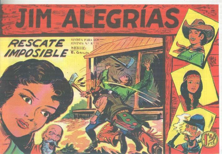 Facsimil: Jim Alegrias numero 41: Rescate imposible