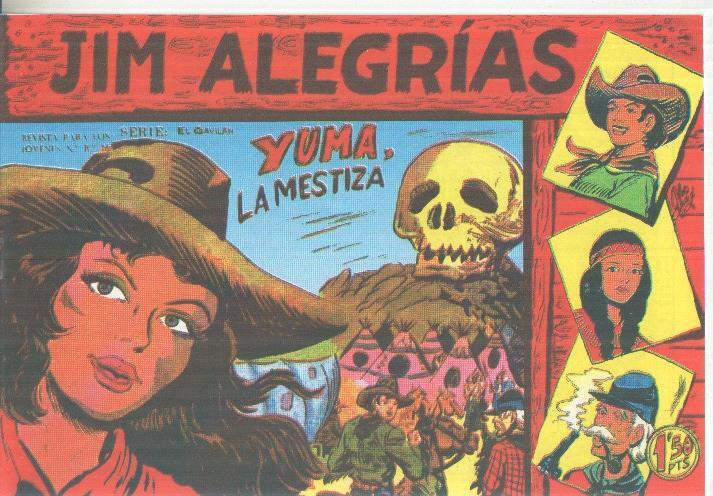 Facsimil: Jim Alegrias numero 46: Yuma, la mestiza