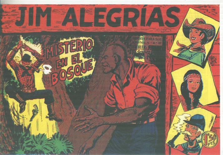 Facsimil: Jim Alegrias numero 67: Misterio en el bosque