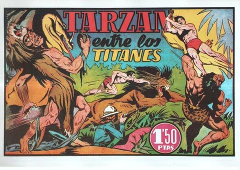 Facsimil: Tarzan: Entre los titanes