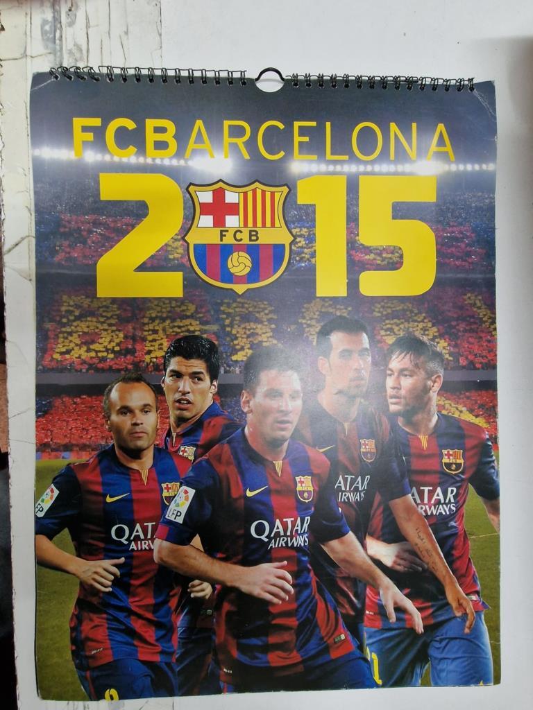 Calendario: F.C. Barcelona 2015. Mundo deportivo