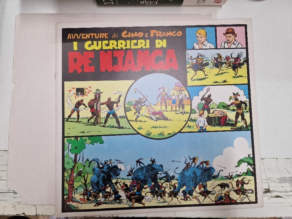 Tim Tyler's Luck num 11 (october 1976): Aventure di Gino e Franco - I guerrieri di Re Njamga. CUBIERTAS SUELTAS. Tiras diarias desde el 27/1/1935 al 3/3/1935